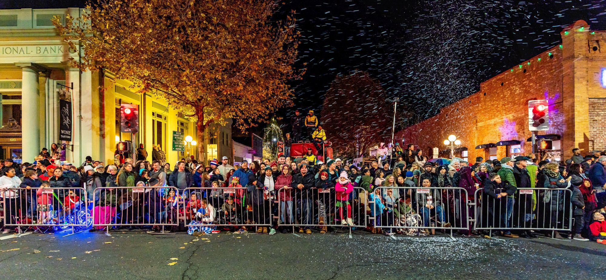 Calistoga Lighted Tractor Parade